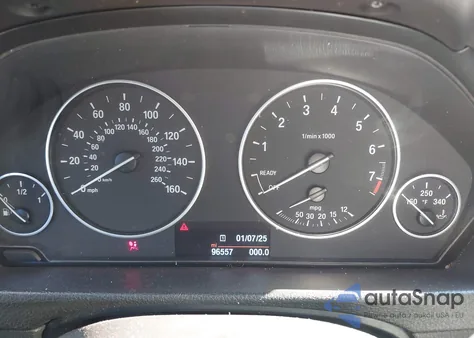 2014 BMW 320I xDrive z USA, uszkodzony, nr VIN WBA3C3G50ENS70649